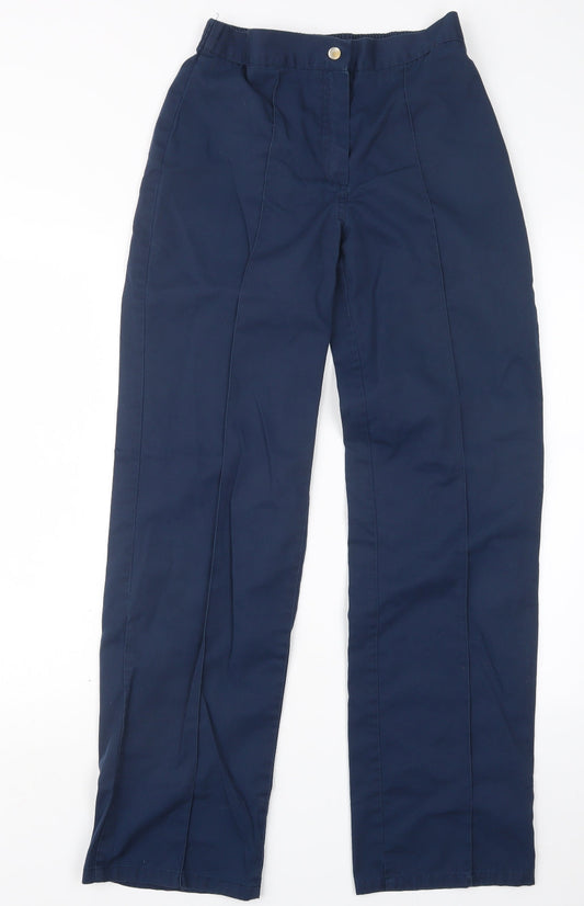 Womens UK Size 8 Alexandra Regular Fit  Blue Trousers