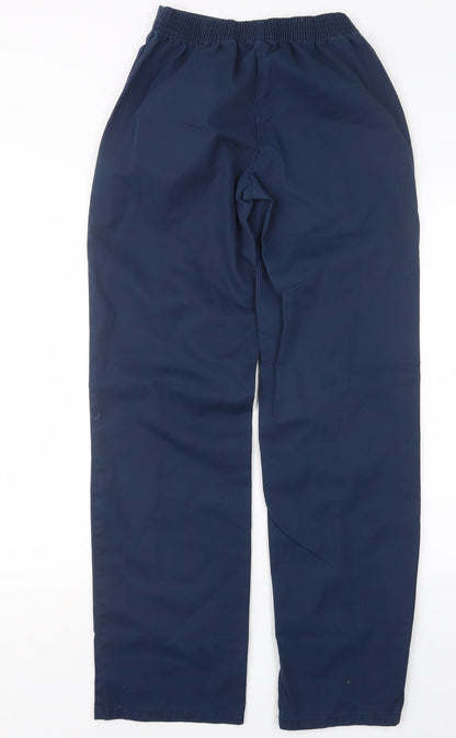 Womens UK Size 8 Alexandra Regular Fit  Blue Trousers