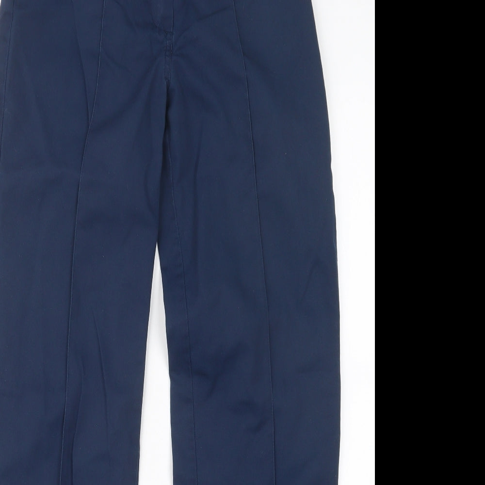 Womens UK Size 8 Alexandra Regular Fit  Blue Trousers