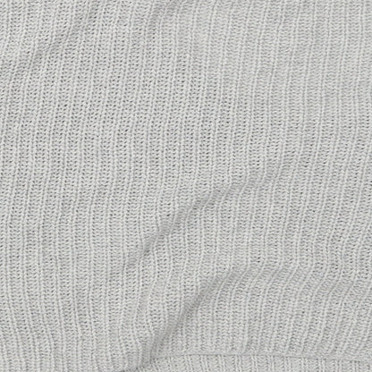 SheIn Womens Grey  Knit Pullover Jumper Size M