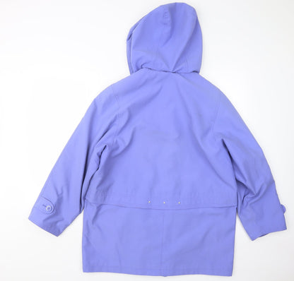 Womens UK Size M Telemac Purple Jacket