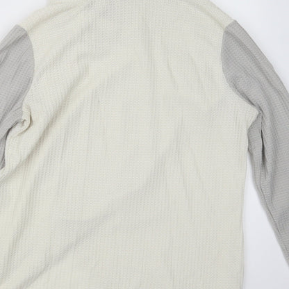 Slig Womens White   Basic T-Shirt Size M