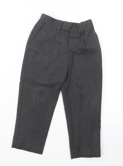 Marks and Spencer Girls Grey   Cargo Trousers Size 3-4 Years