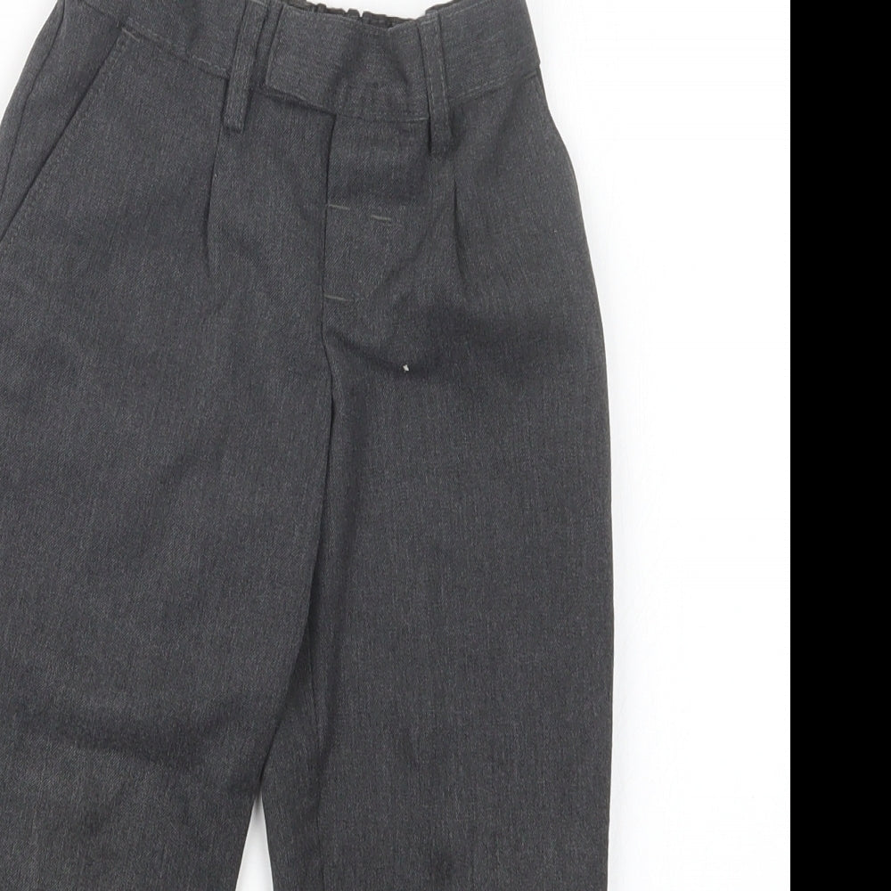 Marks and Spencer Girls Grey   Cargo Trousers Size 3-4 Years