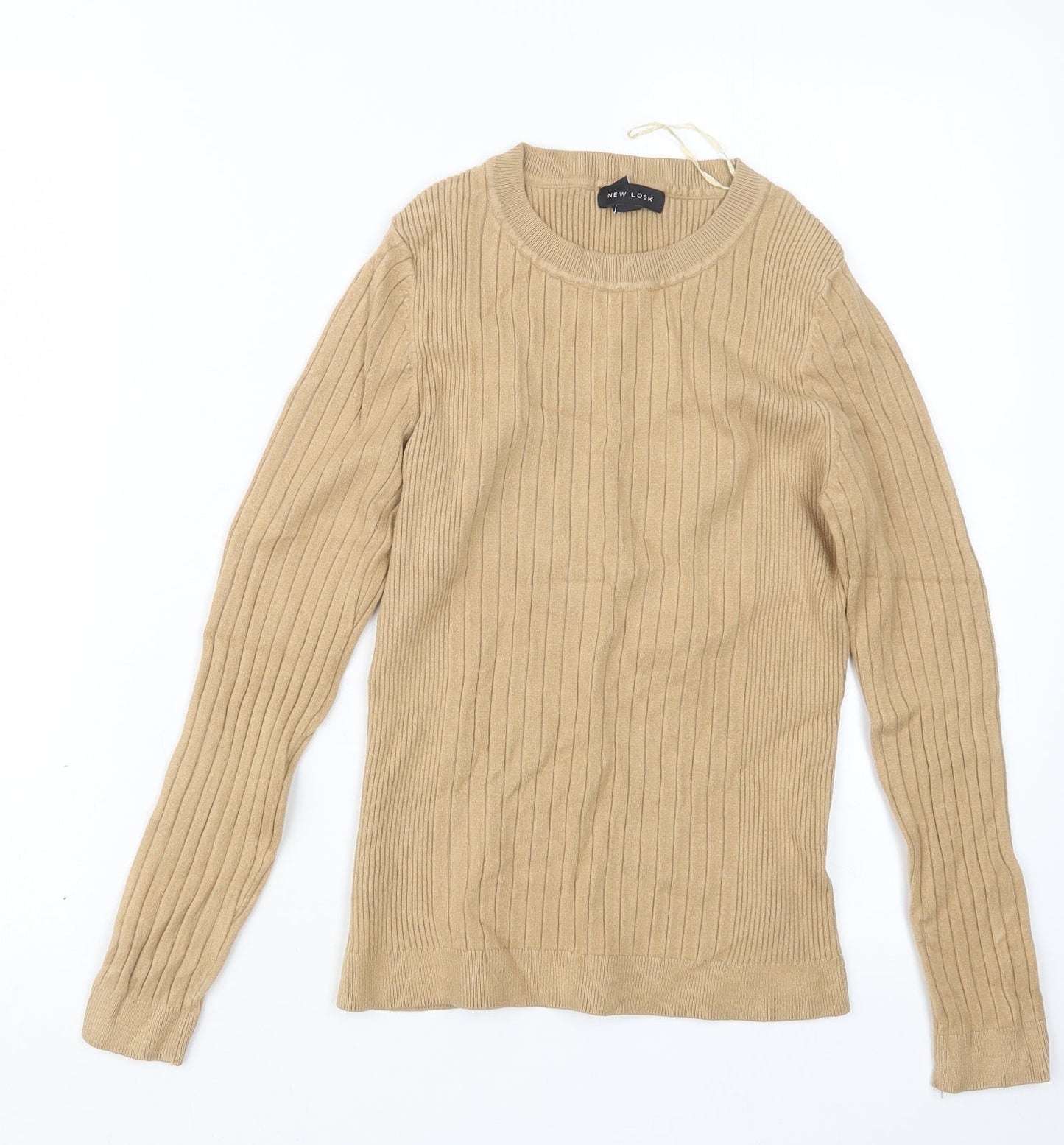 Womens UK Size 16 New Look Beige Pullover Jumper