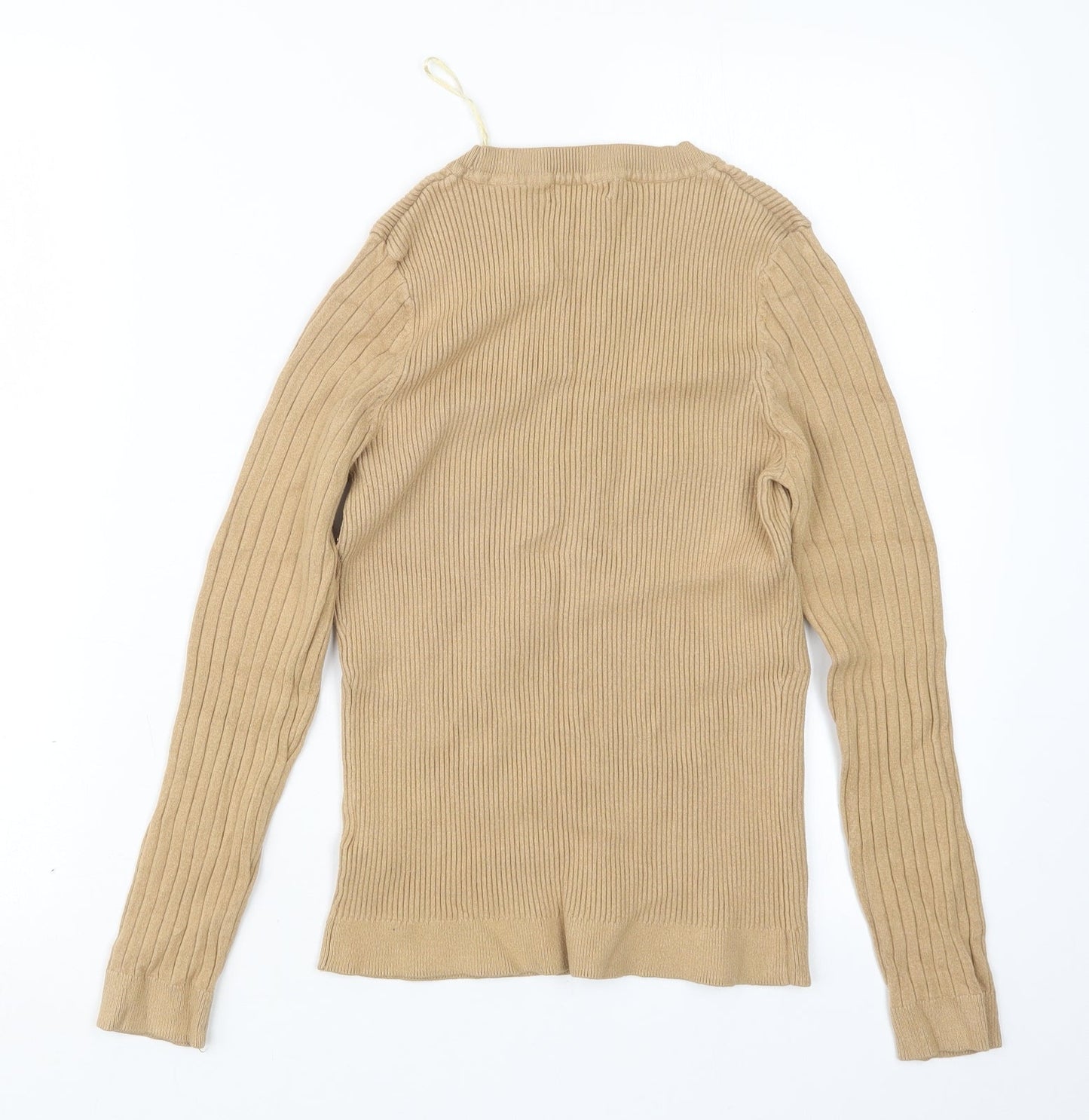 Womens UK Size 16 New Look Beige Pullover Jumper