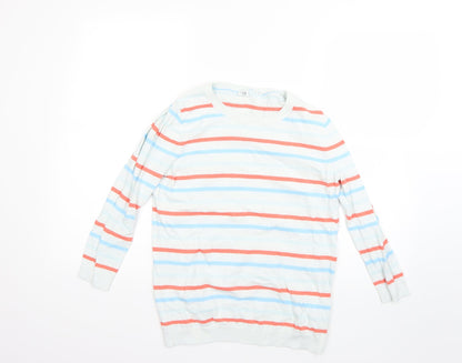 Gap Womens Multicoloured Striped  Pullover Jumper Size XS