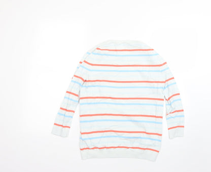 Gap Womens Multicoloured Striped  Pullover Jumper Size XS