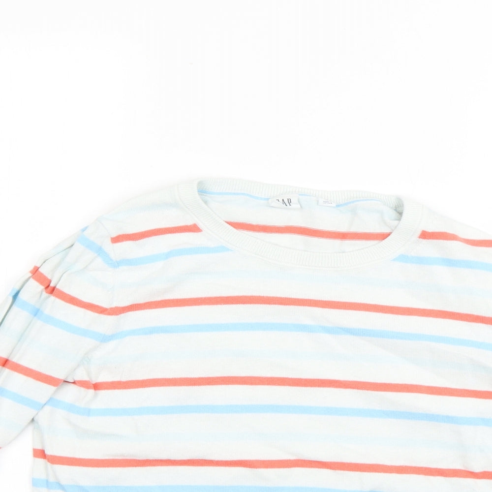 Gap Womens Multicoloured Striped  Pullover Jumper Size XS