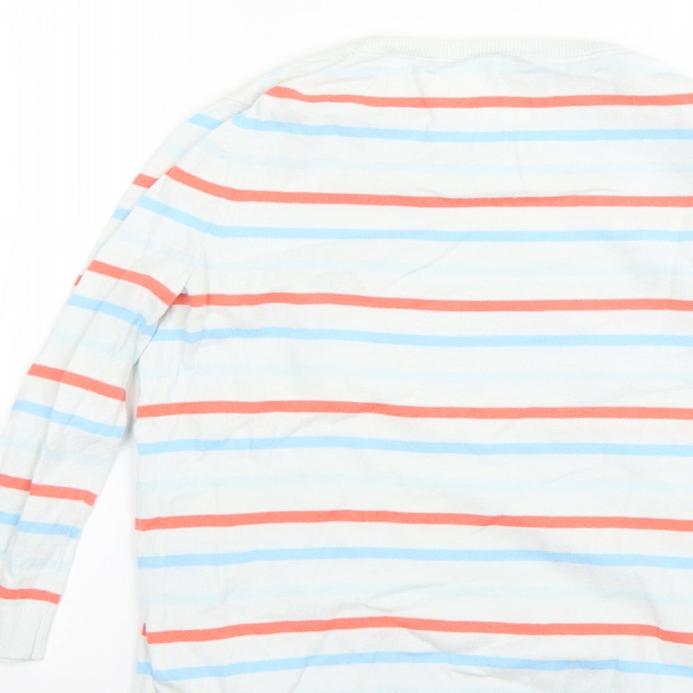 Gap Womens Multicoloured Striped  Pullover Jumper Size XS