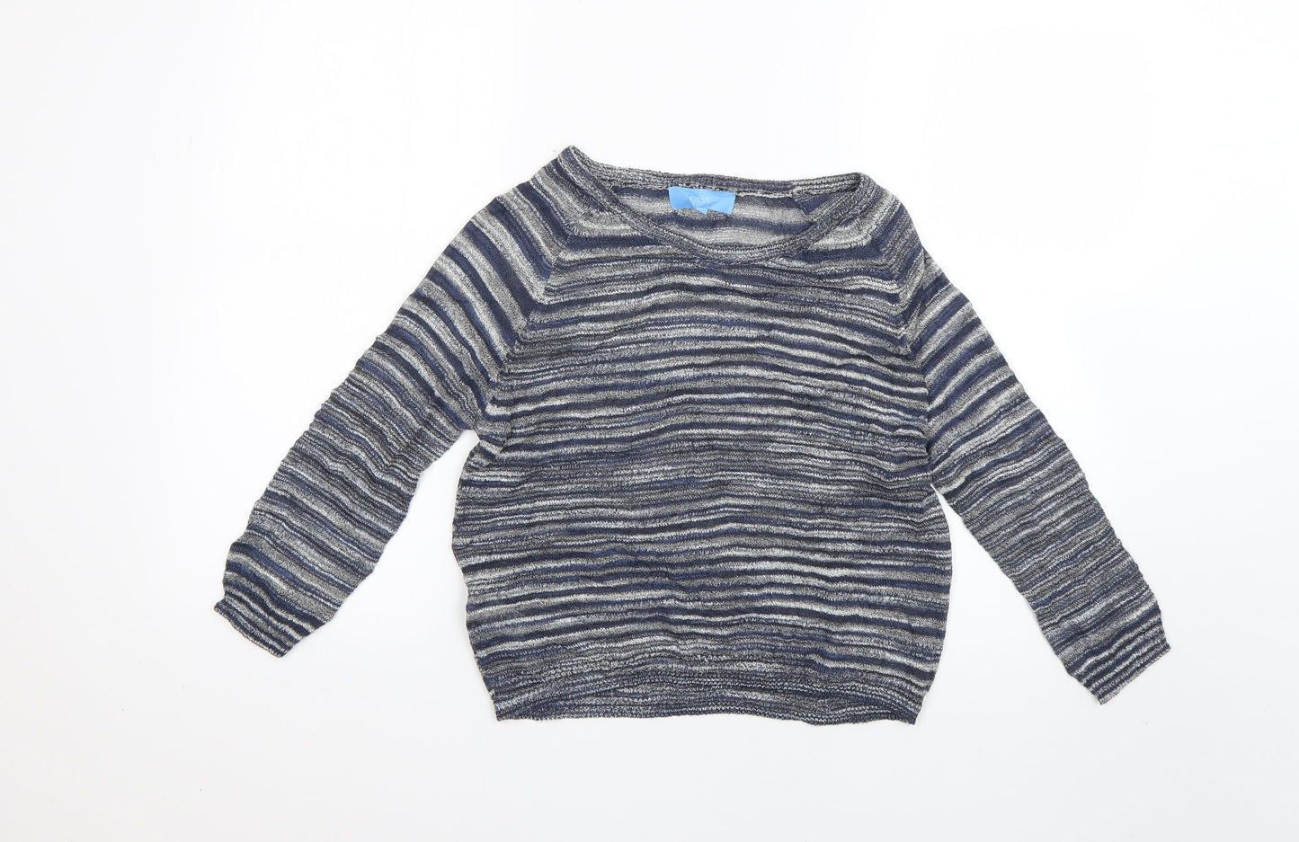 Womens UK Size 12 NEXT Blue Pullover Jumper