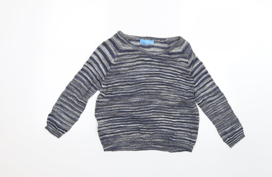 Womens UK Size 12 NEXT Blue Pullover Jumper
