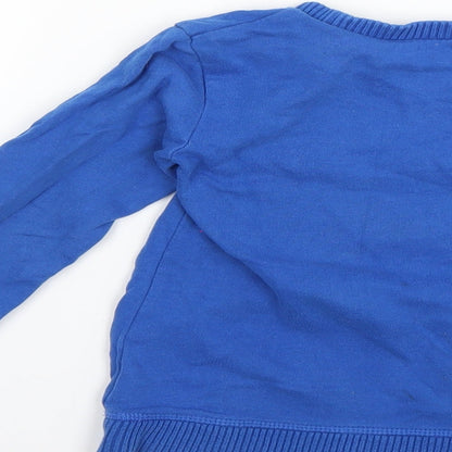 Mothercare Boys Blue   Pullover Jumper Size 6 Years