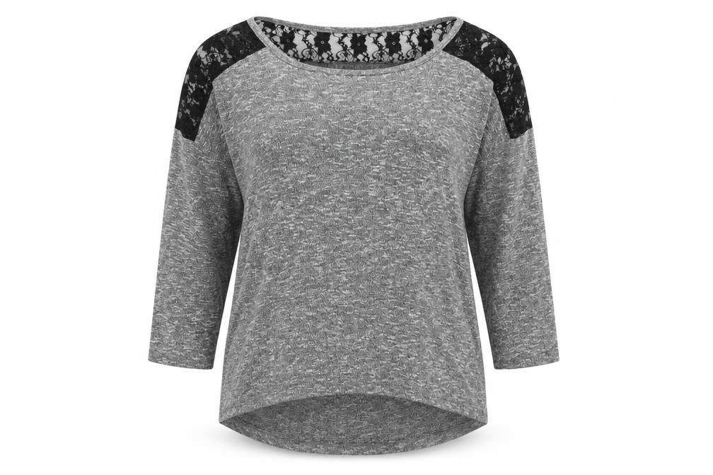 Womens UK Size 20 Peacocks Grey Pullover Jumper
