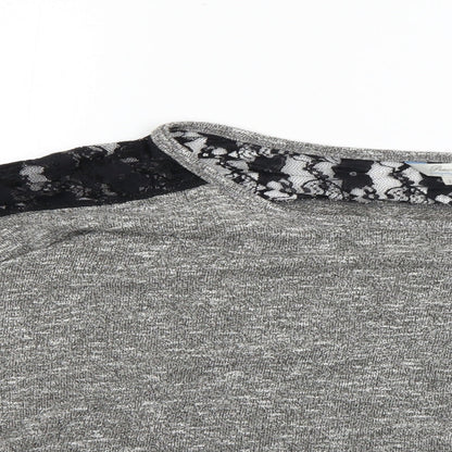 Womens UK Size 20 Peacocks Grey Pullover Jumper