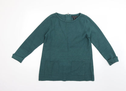 Cynthia Rowley Womens Green   Pullover Jumper Size S