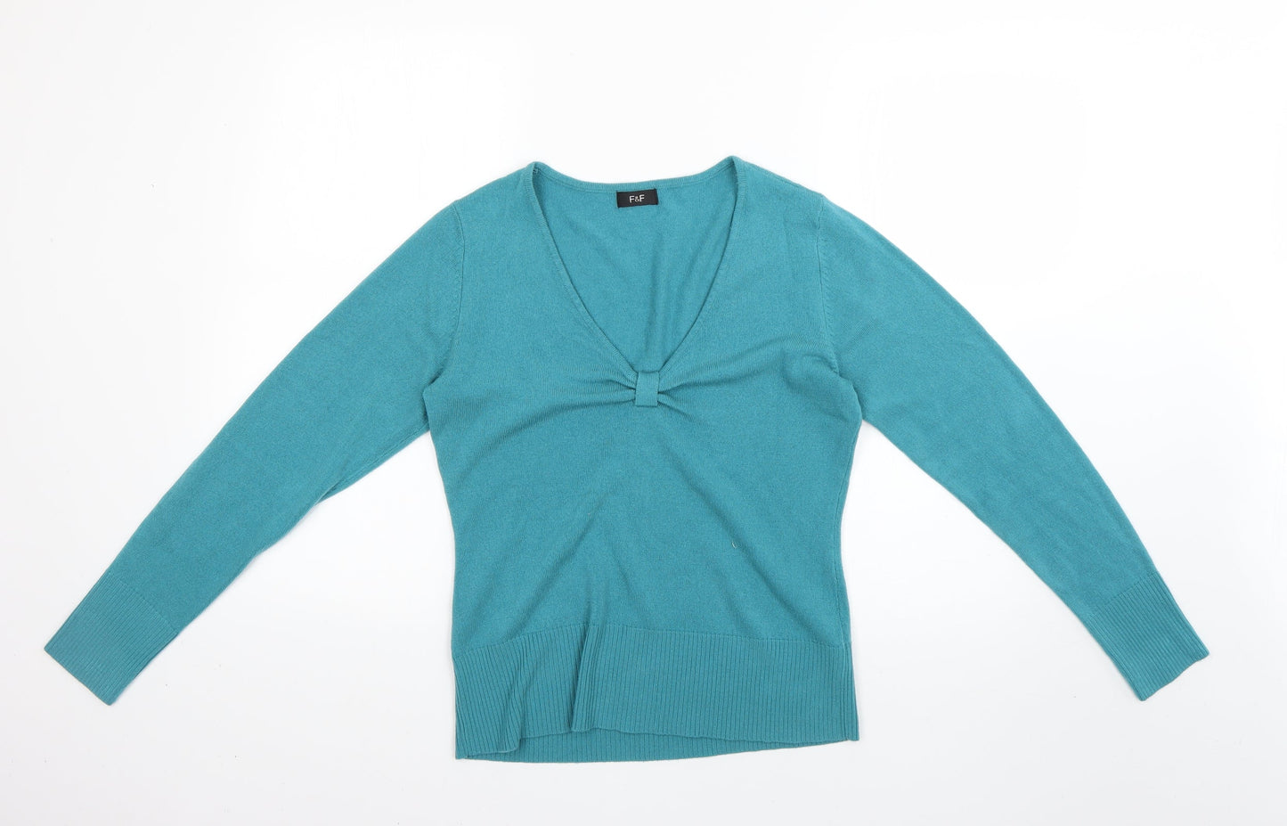 F&F Womens Blue   Pullover Jumper Size 12
