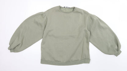 Womens UK Size 16 Very Green Pullover Jumper
