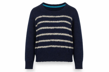 Womens UK Size 10 Preworn Blue Pullover Jumper