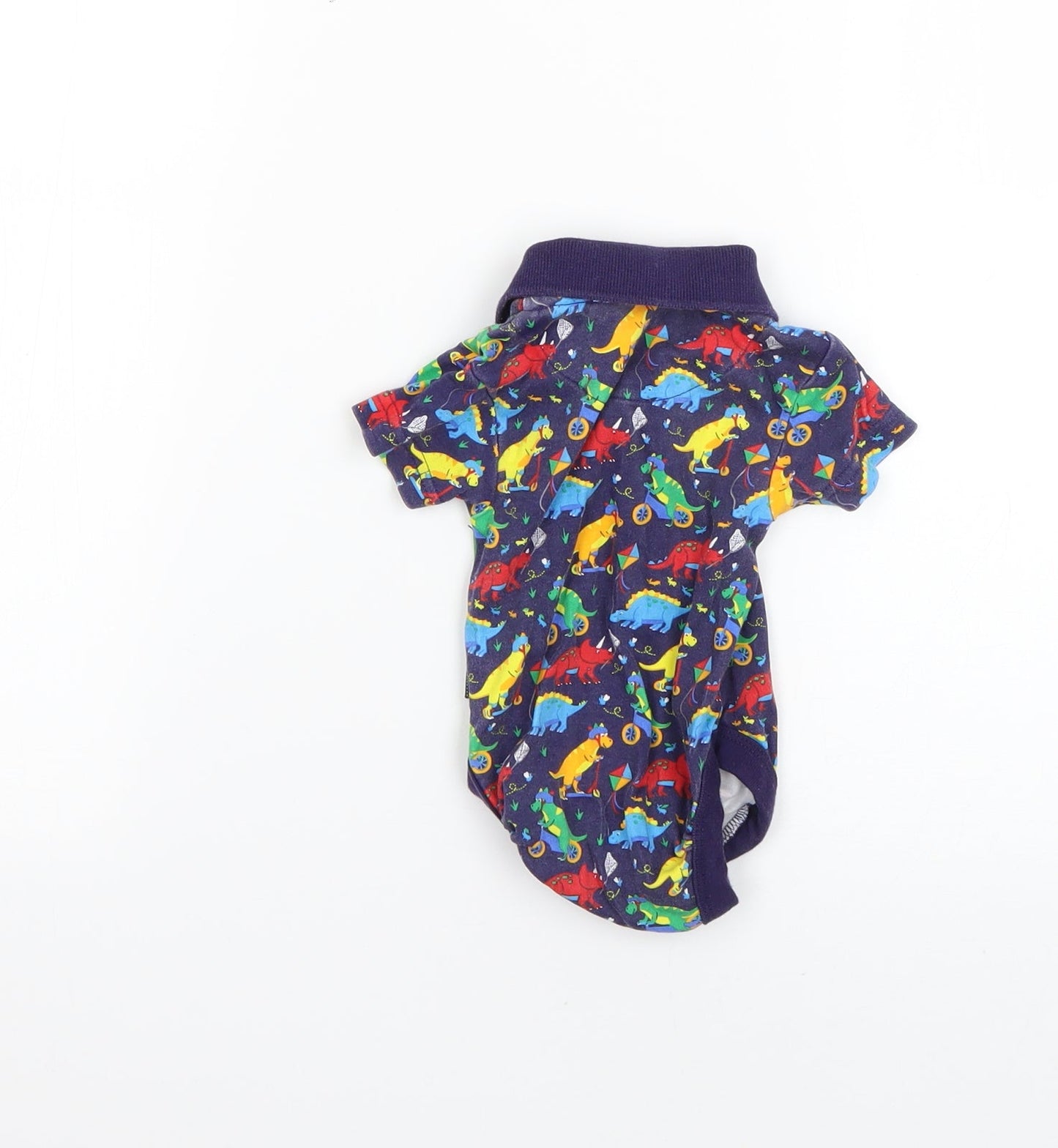 JoJo Maman Bébé Baby Multicoloured Geometric  Babygrow One-Piece Size 0-3 Months