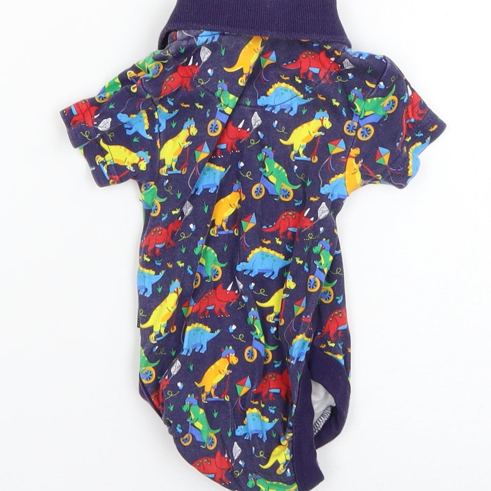 JoJo Maman Bébé Baby Multicoloured Geometric  Babygrow One-Piece Size 0-3 Months