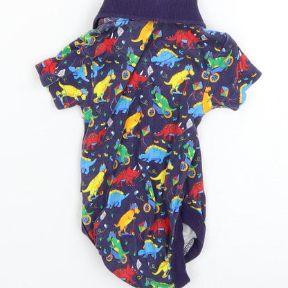 JoJo Maman Bébé Baby Multicoloured Geometric  Babygrow One-Piece Size 0-3 Months