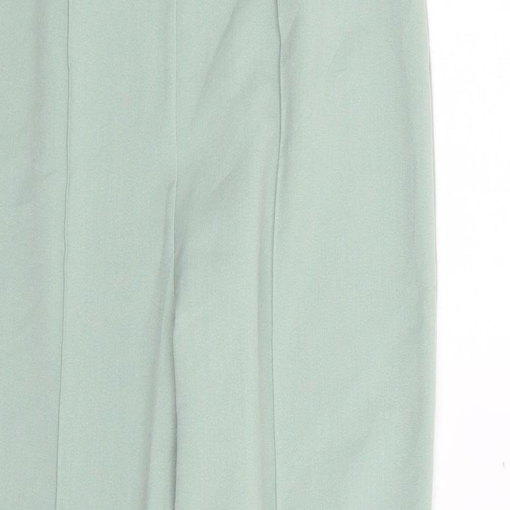 Womens UK Size 12 emma Regular Fit  Green Trousers