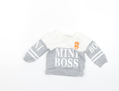 Preworn Baby Multicoloured   Pullover Jumper Size 3-6 Months
