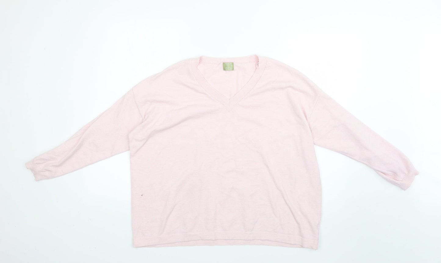 Vera Womens Pink    Jumper Size 2