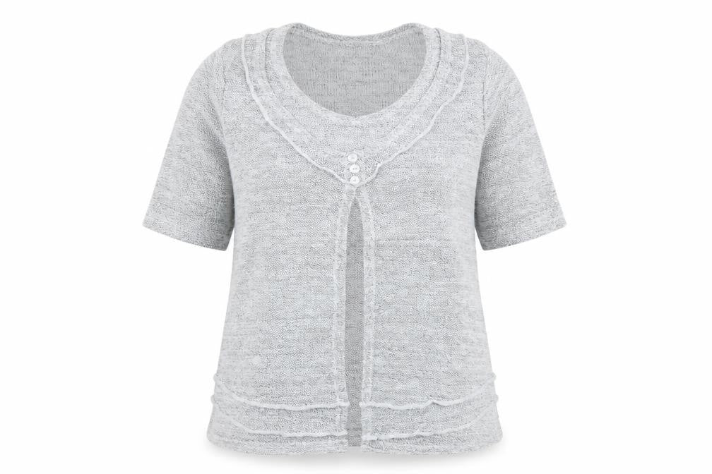Womens UK Size XL Preworn Grey Pullover Jumper