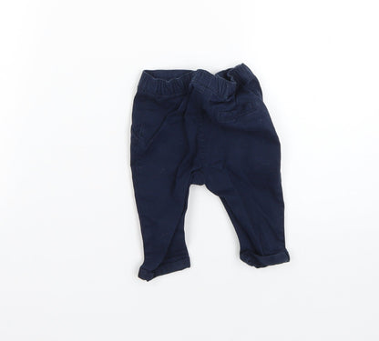 NEXT Baby Blue   Cropped Trousers Size 0-3 Months