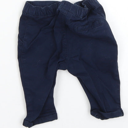 NEXT Baby Blue   Cropped Trousers Size 0-3 Months