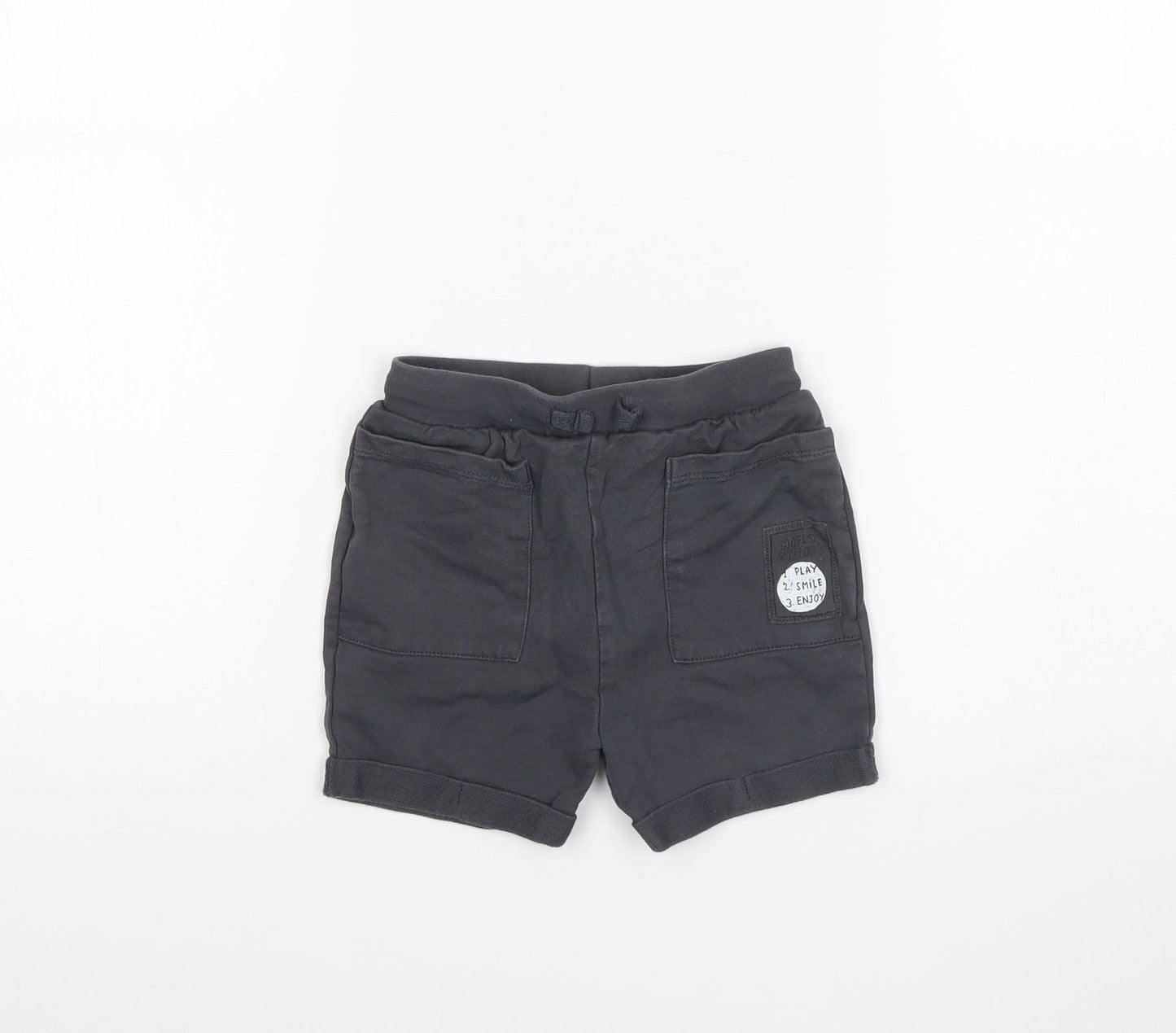 George Boys Grey   Cropped Trousers Size 2 Years