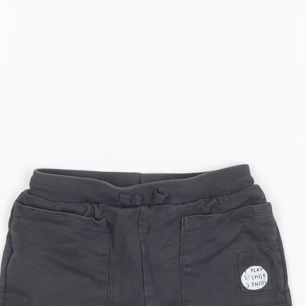 George Boys Grey   Cropped Trousers Size 2 Years