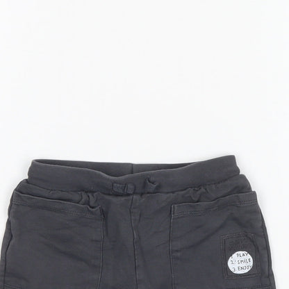 George Boys Grey   Cropped Trousers Size 2 Years