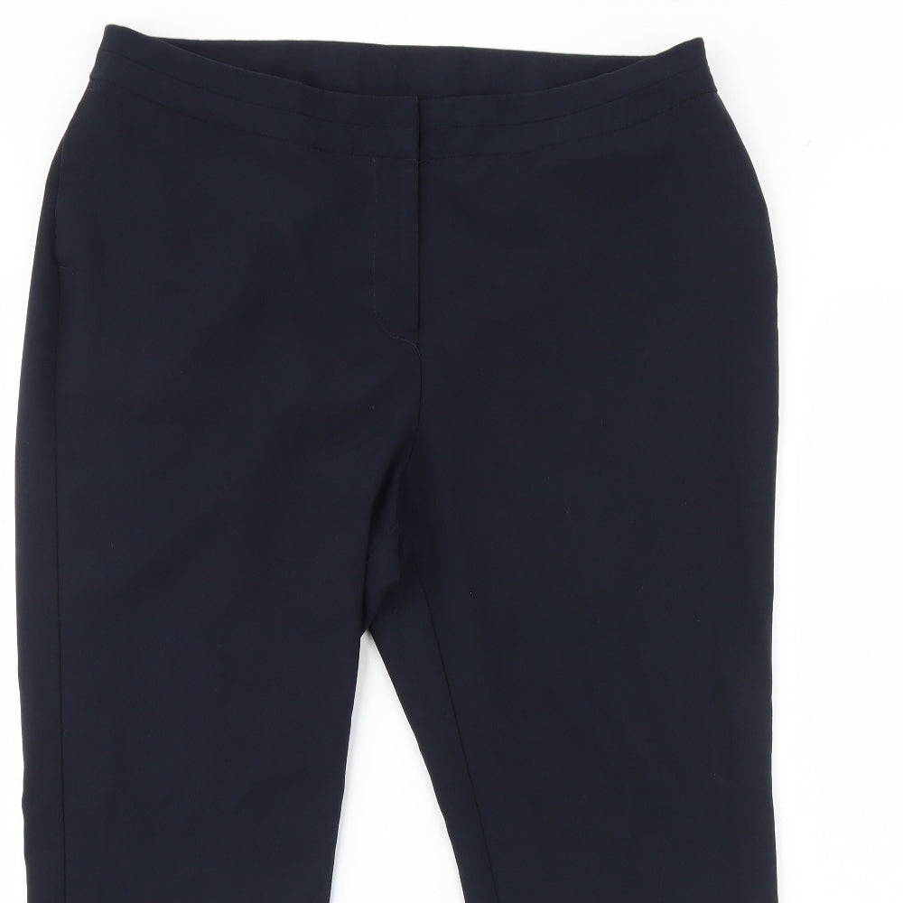 Bonmarche Womens Blue   Dress Pants Trousers Size 16 L23 in