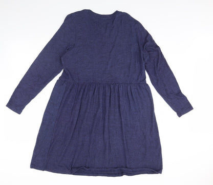 Studio Womens Blue   Shift  Size 12