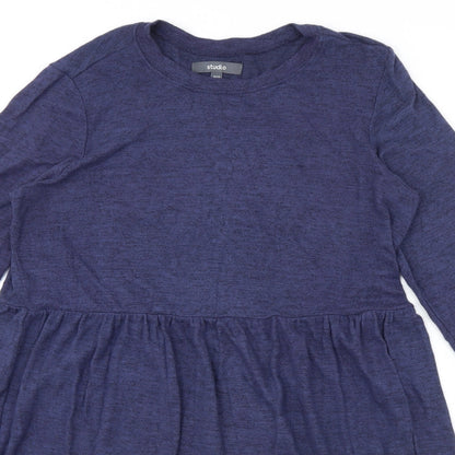 Studio Womens Blue   Shift  Size 12