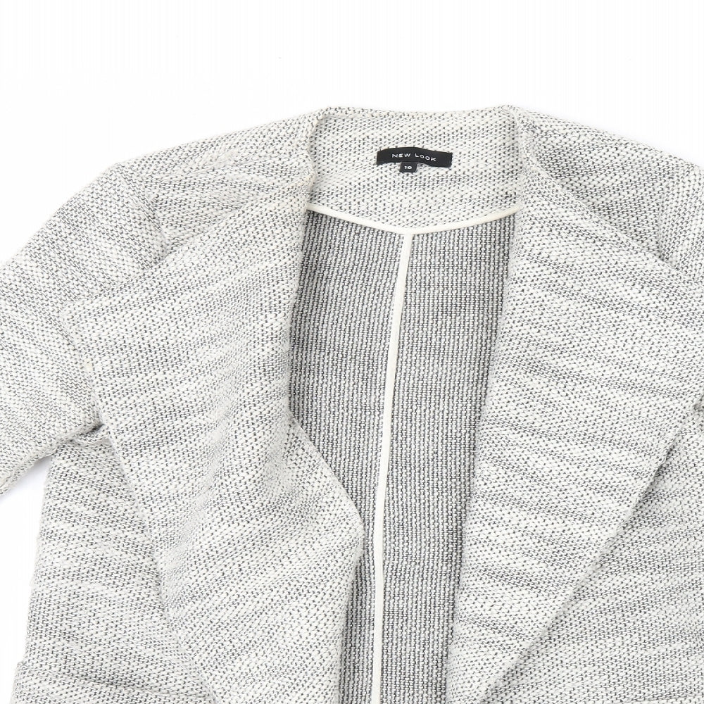 Womens UK Size 10 New Look Ivory Jacket