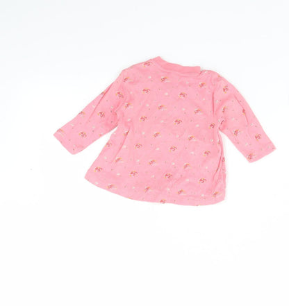 NEXT Girls Pink   Basic Blouse Size 0-3 Months