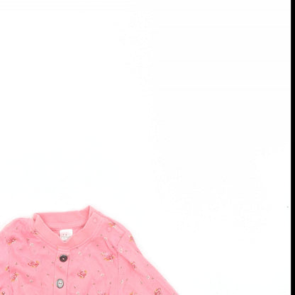 NEXT Girls Pink   Basic Blouse Size 0-3 Months
