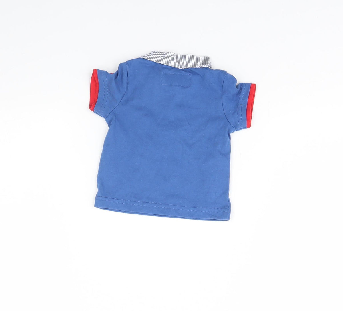Back view of Lee Cooper Baby Blue Basic Polo, size 3-6, Months