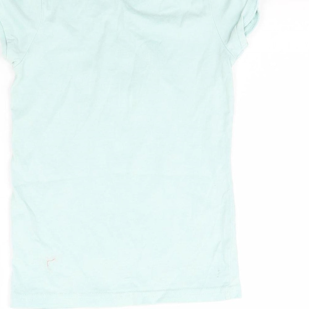 Gap  Girls Green   Basic T-Shirt Size 5 Years