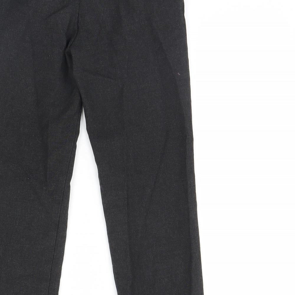 F&F Boys Black   Dress Pants Trousers Size 7 Years