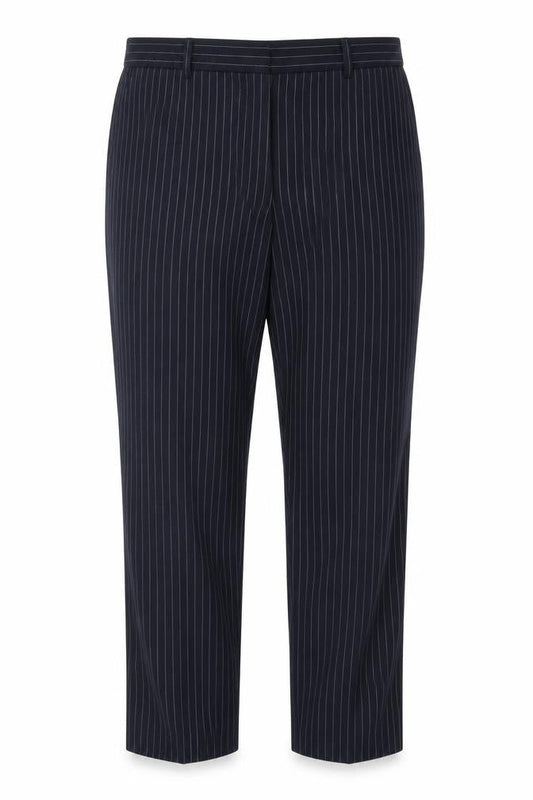 Katherine Barclay Womens Blue Striped  Trousers  Size 14 L30 in