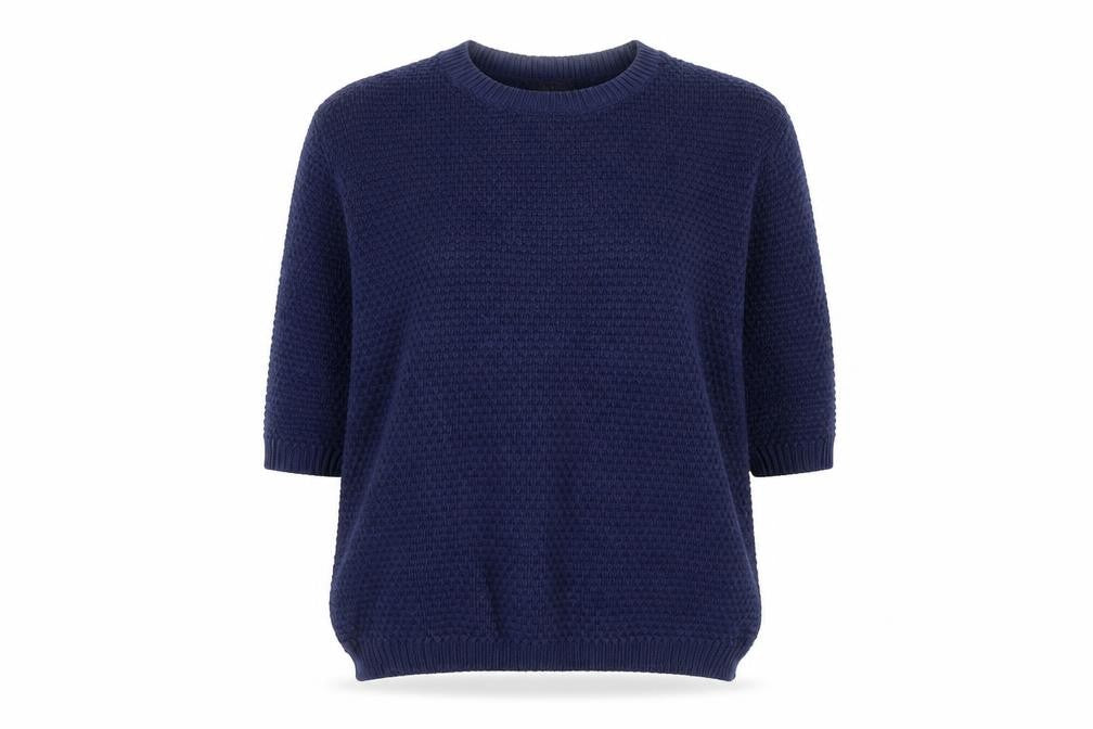 Womens UK Size 12 M&Co Blue Pullover Jumper