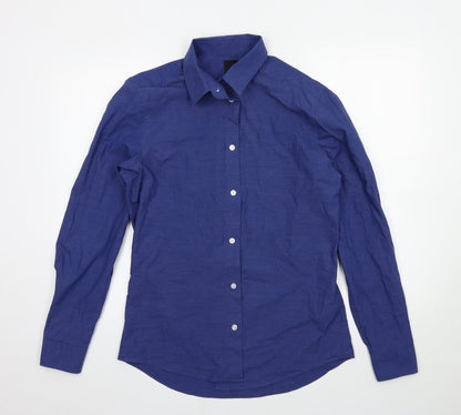 Mens UK Size M H&M Black  Button-Up Long Sleeve Casual Shirt