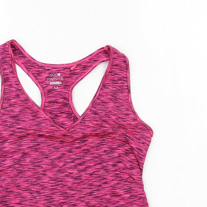 Papaya Womens Pink  Jersey Basic Tank Size M