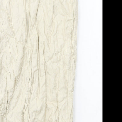 La Ligna Womens Beige   Straight & Pencil Skirt Size 10
