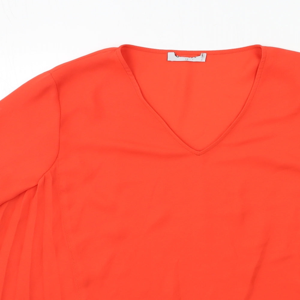 Matalan Womens Red   Basic Blouse Size 12